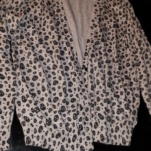 Sugar skull cardigan